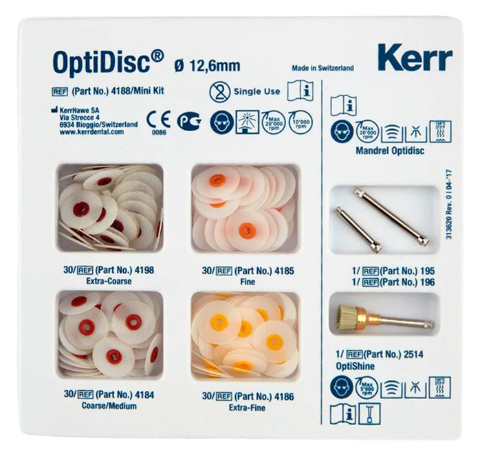 Набор дисков OptiDisc™ Mini Kit 12,6 (120 шт) Kerr 4188