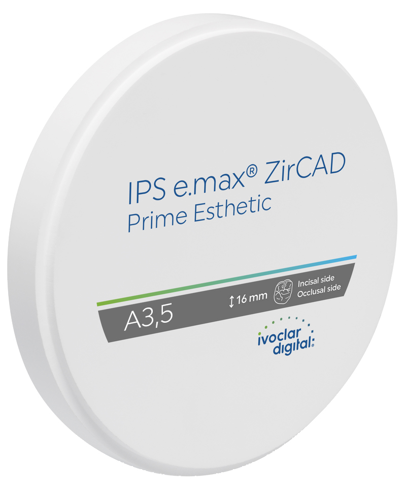 Диск IPS e.max ZirCAD Prime Esthetic 98,5-16 (1 шт) Ivoclar