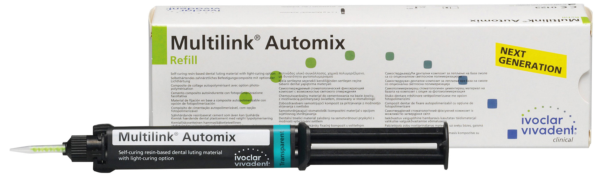 Цемент Multilink Automix (9 г, аксессуары) Ivoclar