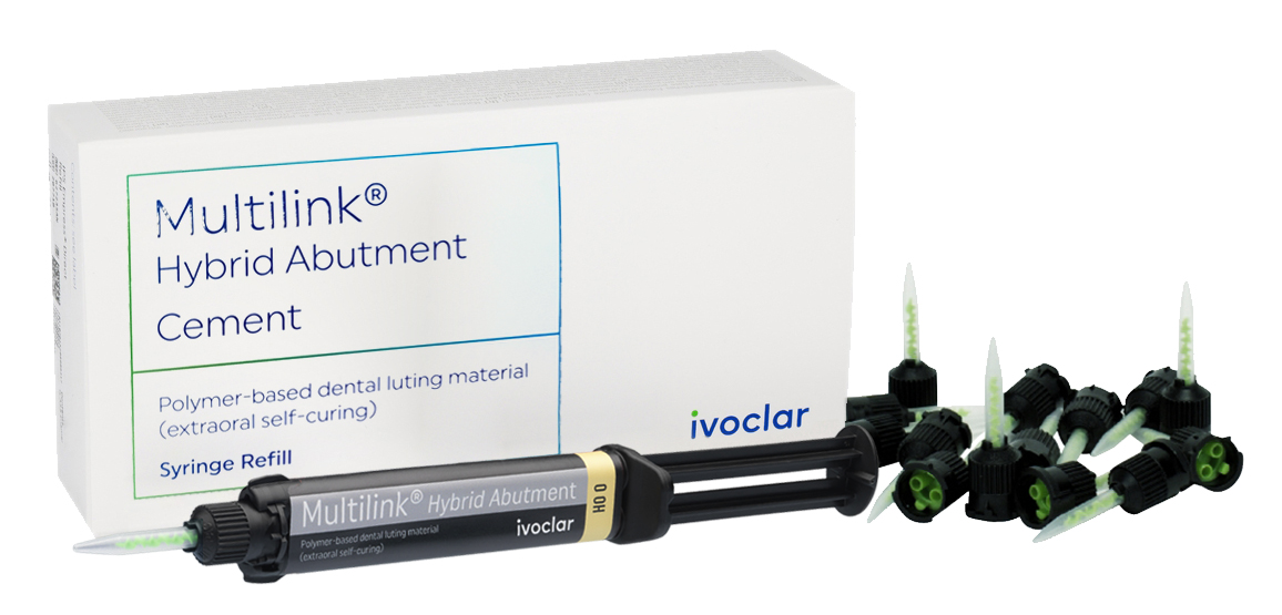 Цемент Multilink Hybrid Abutment HO 0 (9 г, канюли) Ivoclar 647182