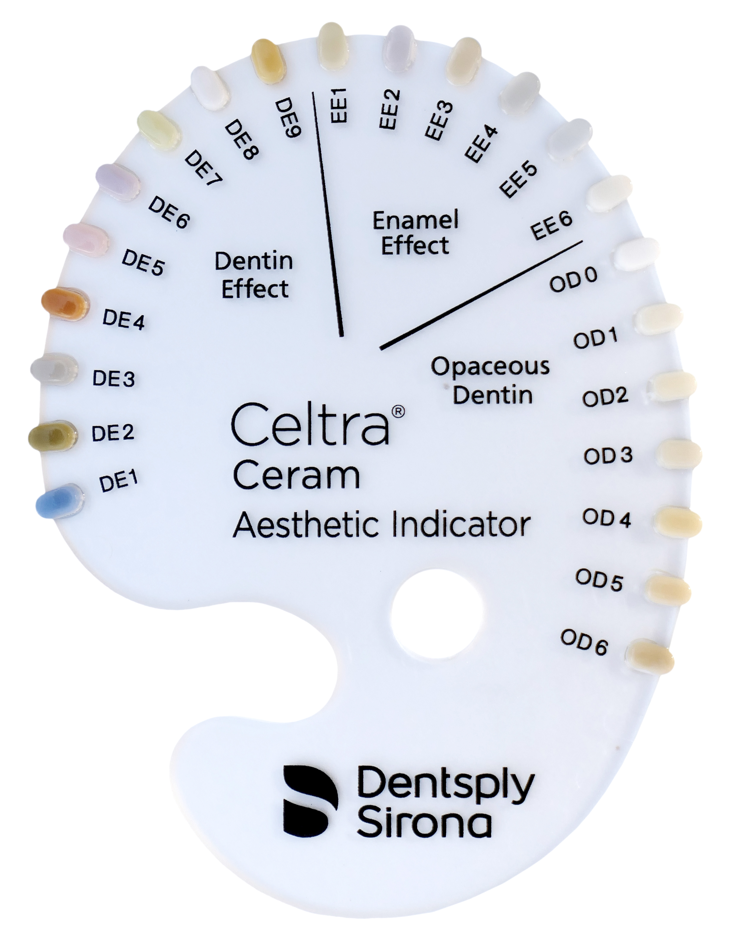 Шкала цветовая Celtra Ceram Aesthetic Indicator Dentsply Sirona 601004