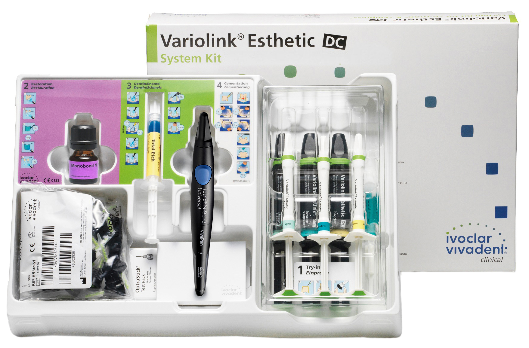 Набор Variolink Esthetic DC System Kit/Tetric N-Bond Universal (Pen) Ivoclar 681163