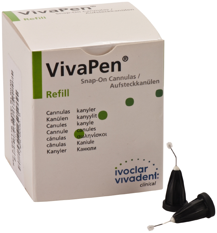 Браш-канюли VivaPen Snap-On Cannulas (100 шт) Ivoclar 627178