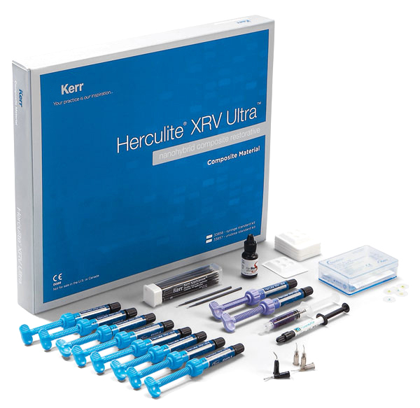 Набор Herculite™ XRV Ultra™ Standard Kit (10х4 г, аксессуары) Kerr 33856