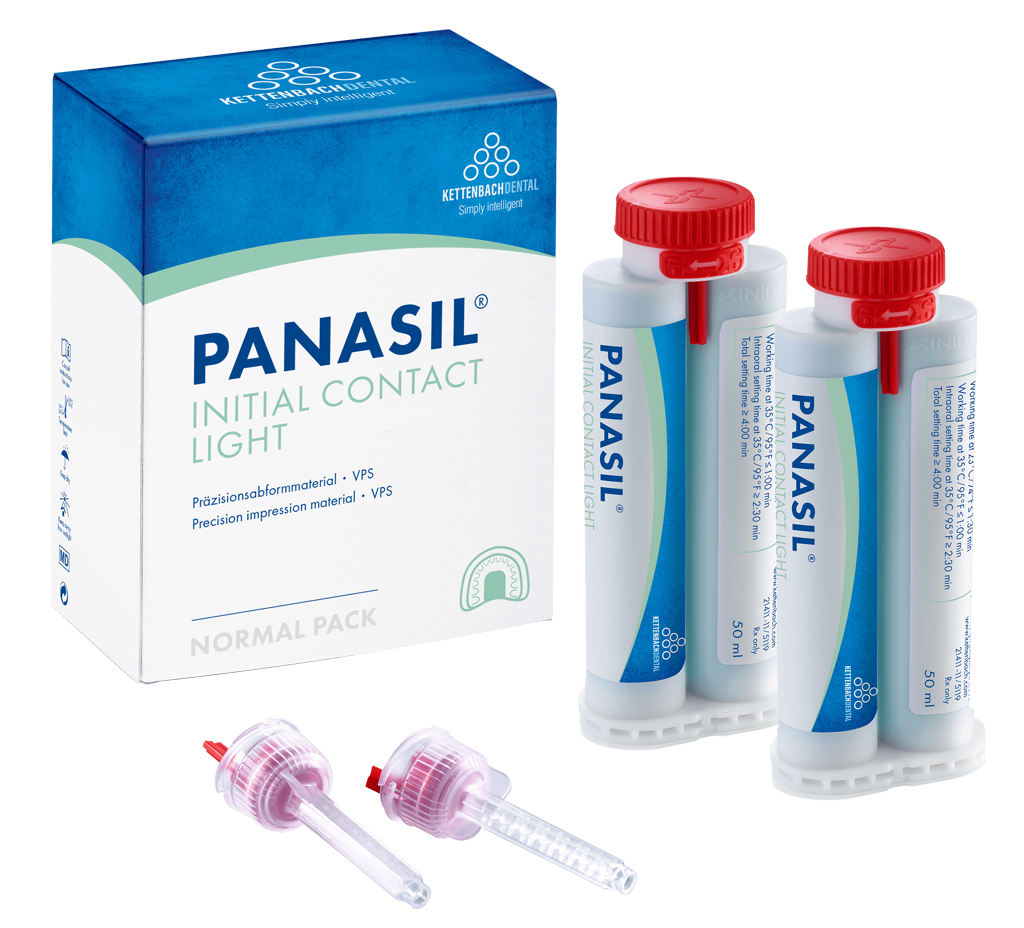 А-силикон Panasil Initial Contact light корригирующий жидкотекучий Kettenbach 1341111