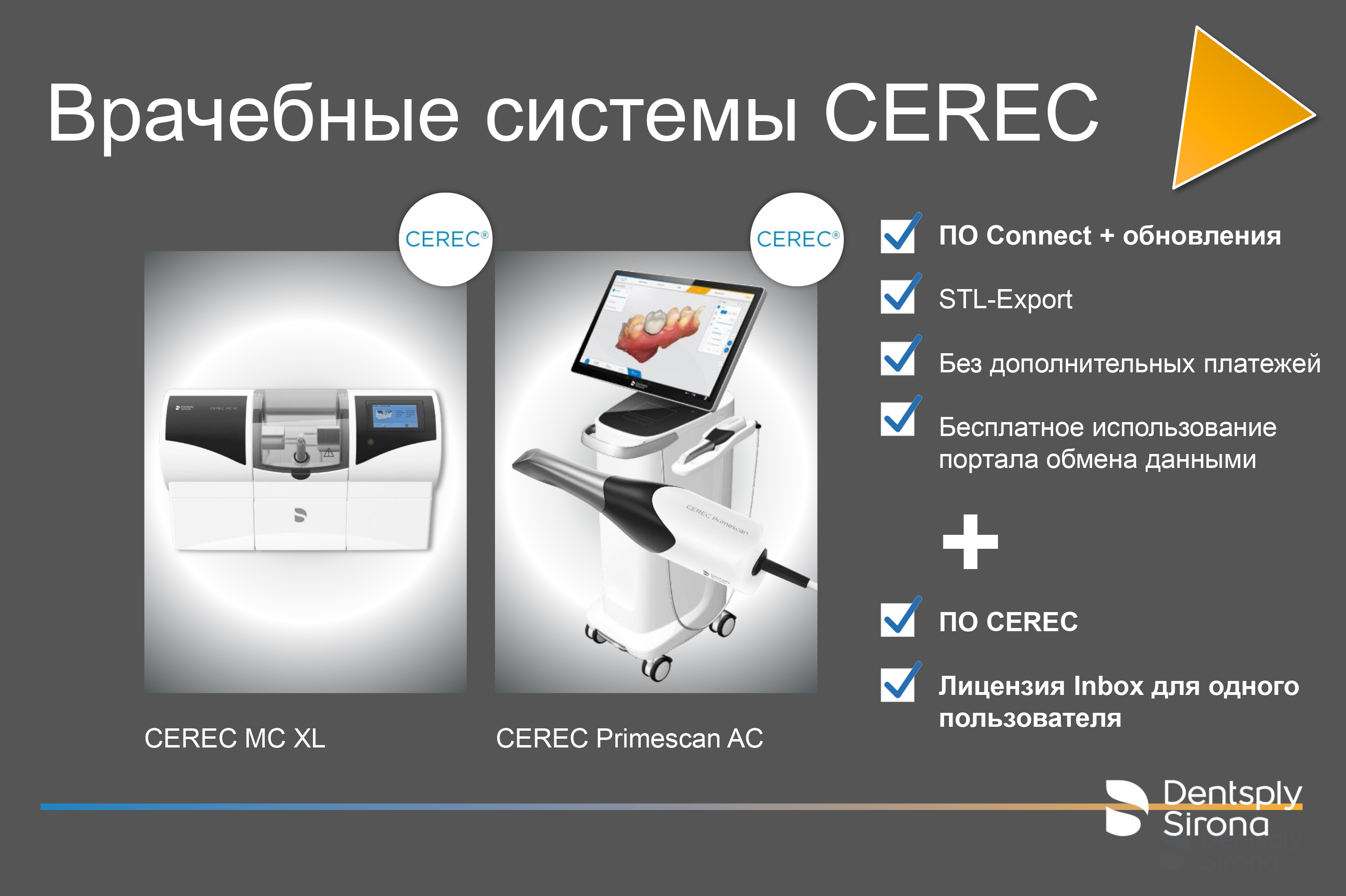 Комплект CEREC Primescan AC с ПО и CEREC MC XL Dentsply Sirona