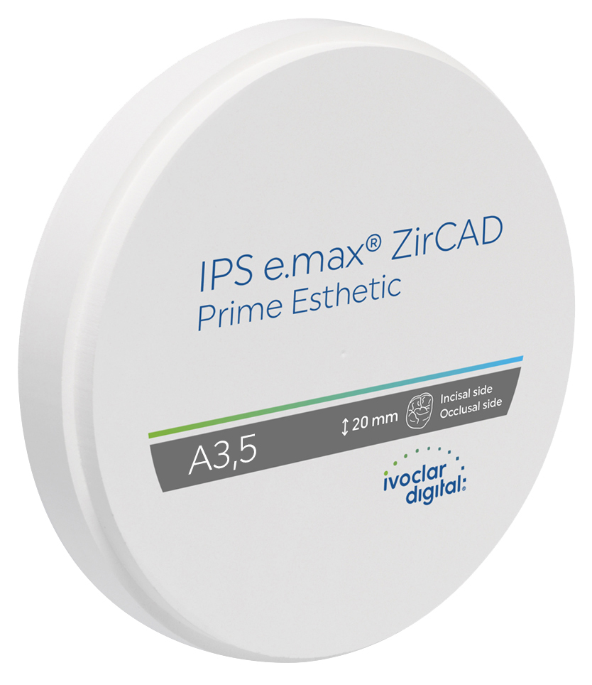 Диск IPS e.max ZirCAD Prime Esthetic 98,5-20 (1 шт) Ivoclar