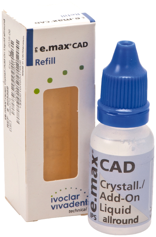 Жидкость IPS e.max CAD Crystall Add-On Liquid allround (15 мл) Ivoclar 605569