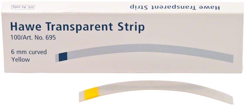 Полоски Hawe Transparent Strips прозрачные (100 шт) Kerr