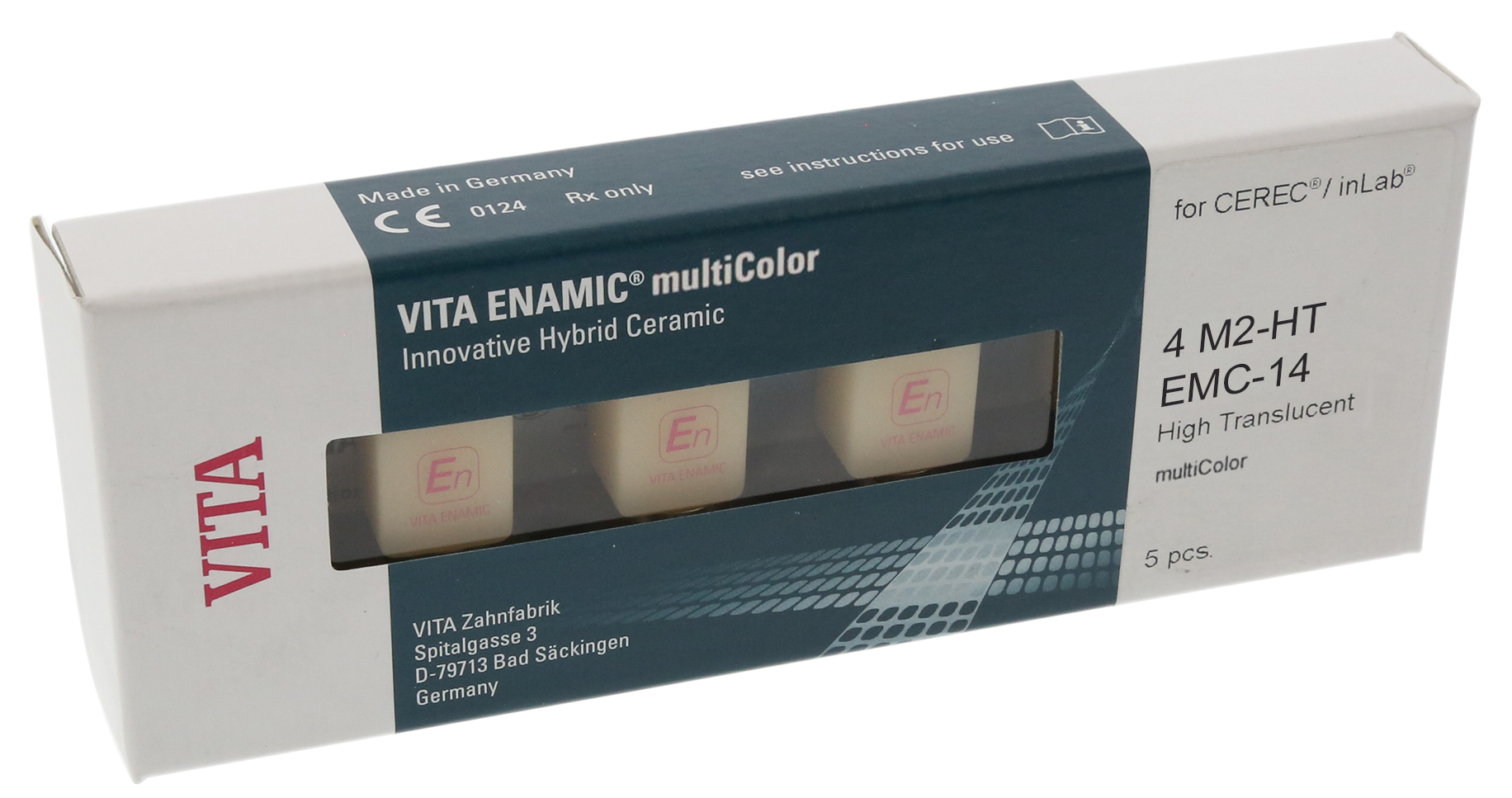 Блоки VITA ENAMIC multiColor для CEREC/inLab (5 шт) Vita