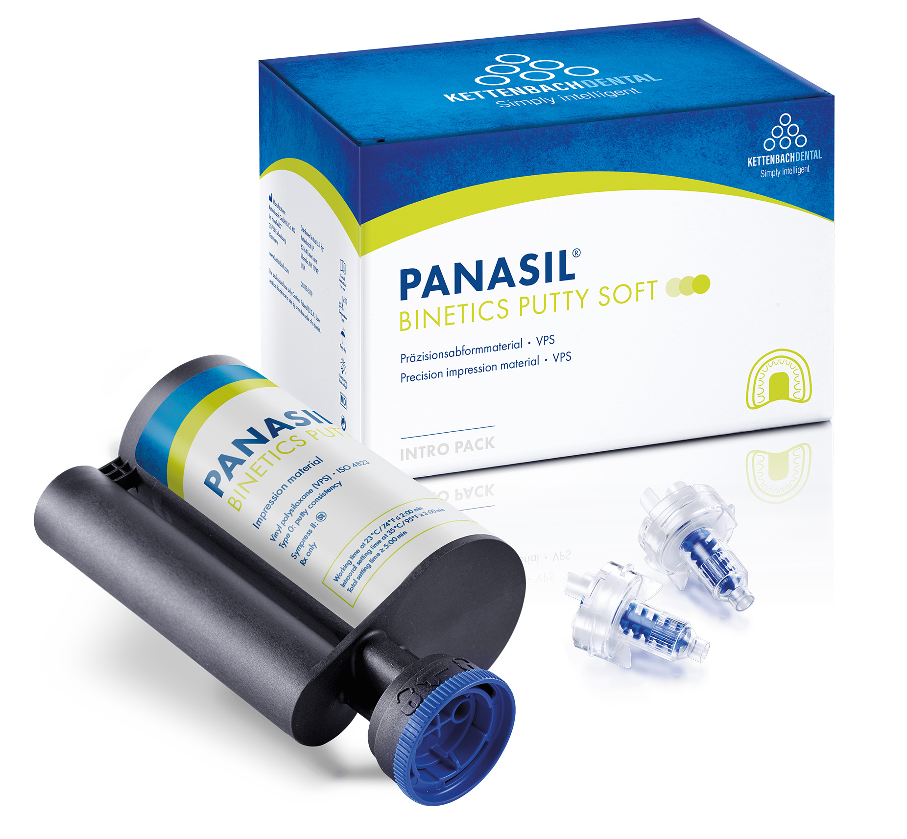 А-силикон база Panasil Binetics putty soft intro pack Kettenbach 14702