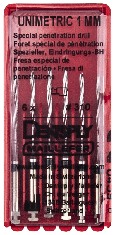 Дриль пенетрационный Unimetric (6 шт) Dentsply Sirona