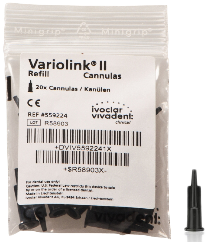 Канюли аппликационные для Variolink II (черные) Ivoclar 559224