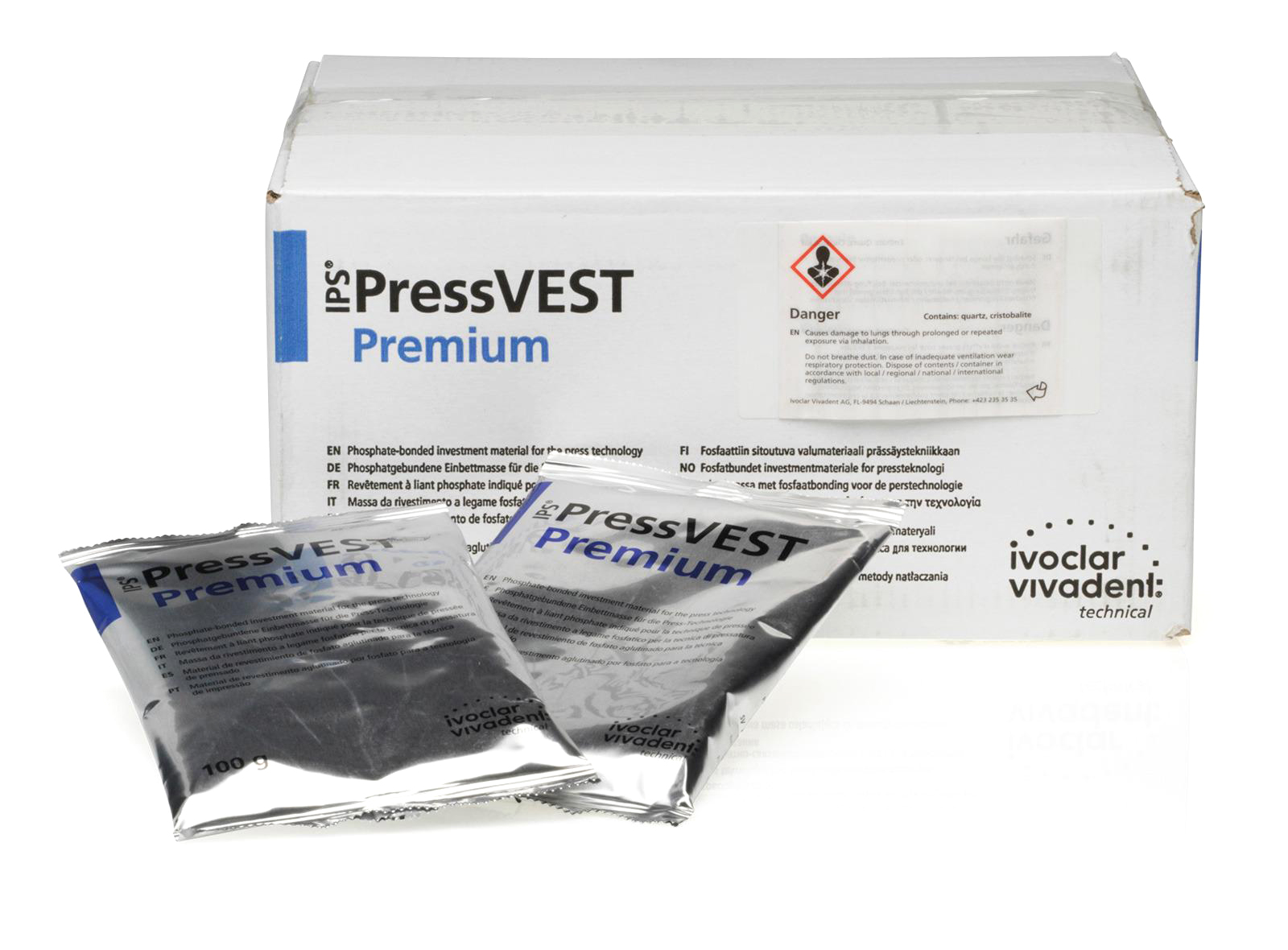 Масса паковочная IPS PressVest Premium Powder (2,5 кг) Ivoclar 685585AN