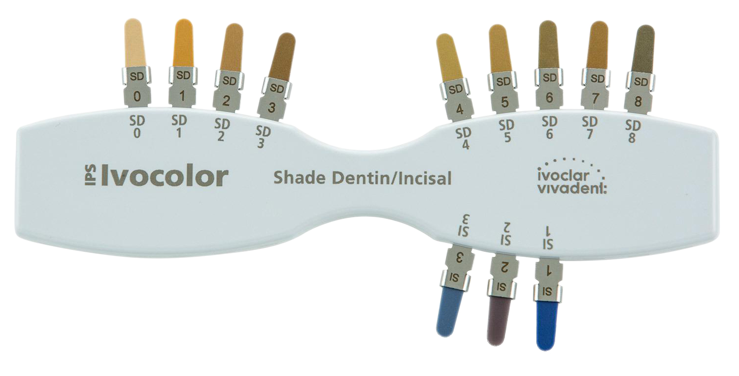 Шкала цветовая IPS Ivocolor Shade Dentin/Incisal Ivoclar Vivadent 668575
