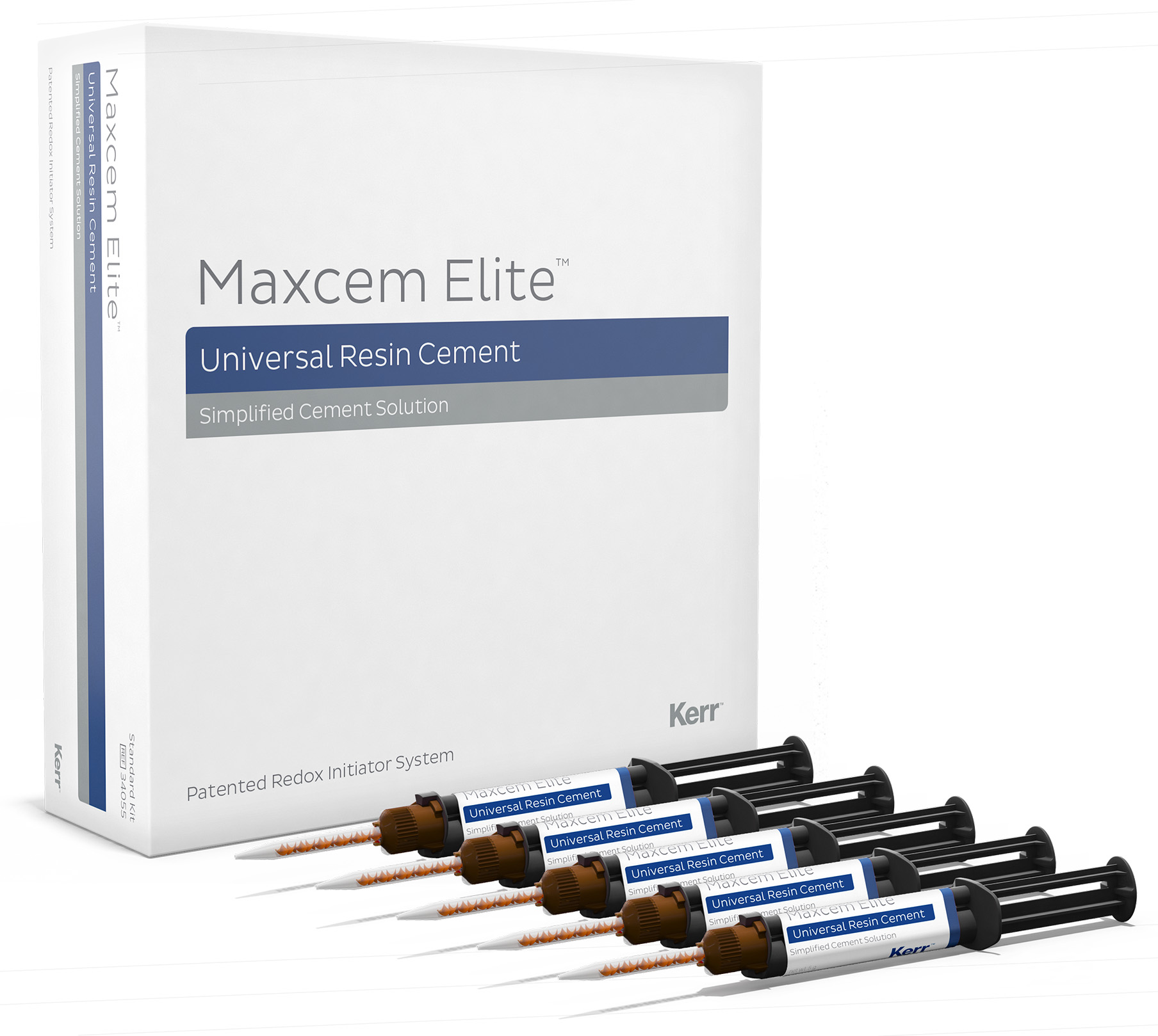 Цемент Maxcem Elite™ Standard Kit (5х5 г, насадки) Kerr 34055