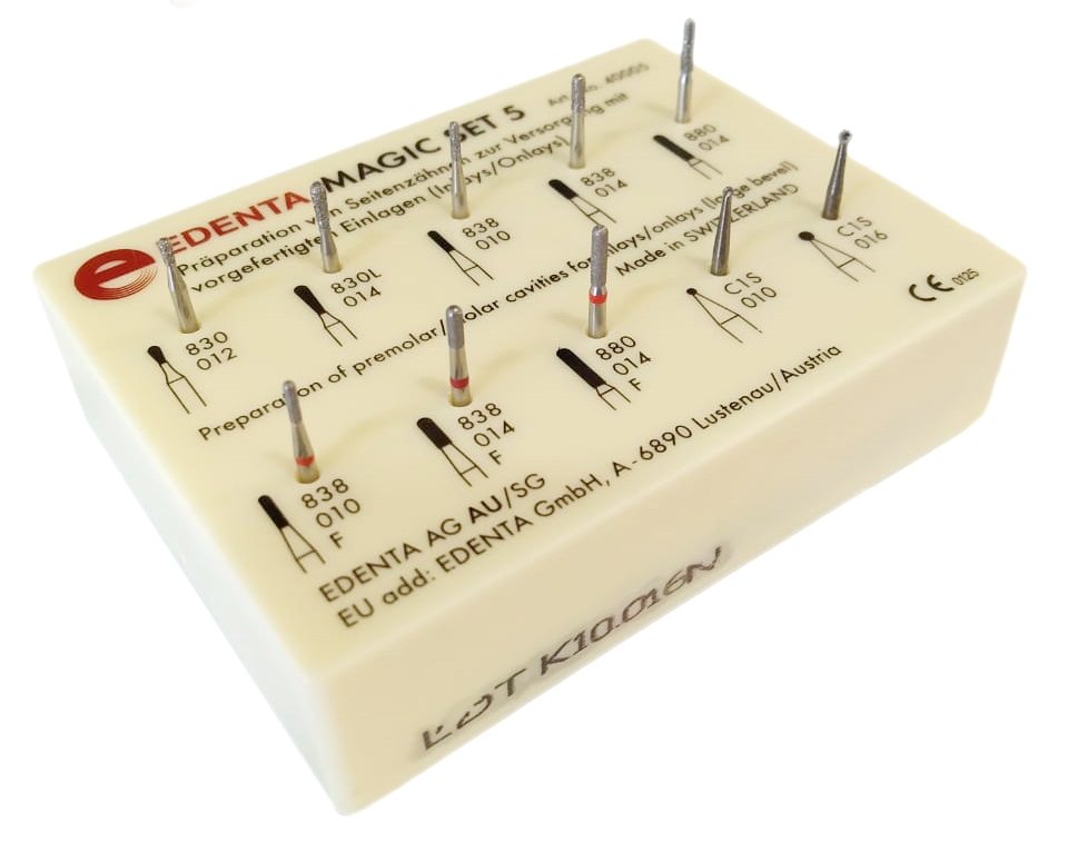 Набор боров Magic Set 5 (10 шт) Edenta 40005SO