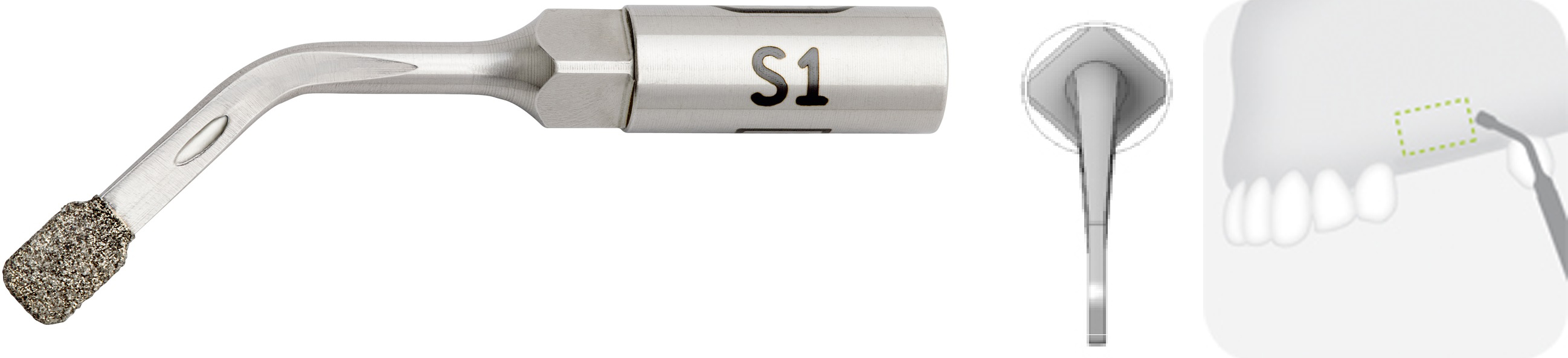 Насадка инструментальная S1 к Piezomed W&H 05542900