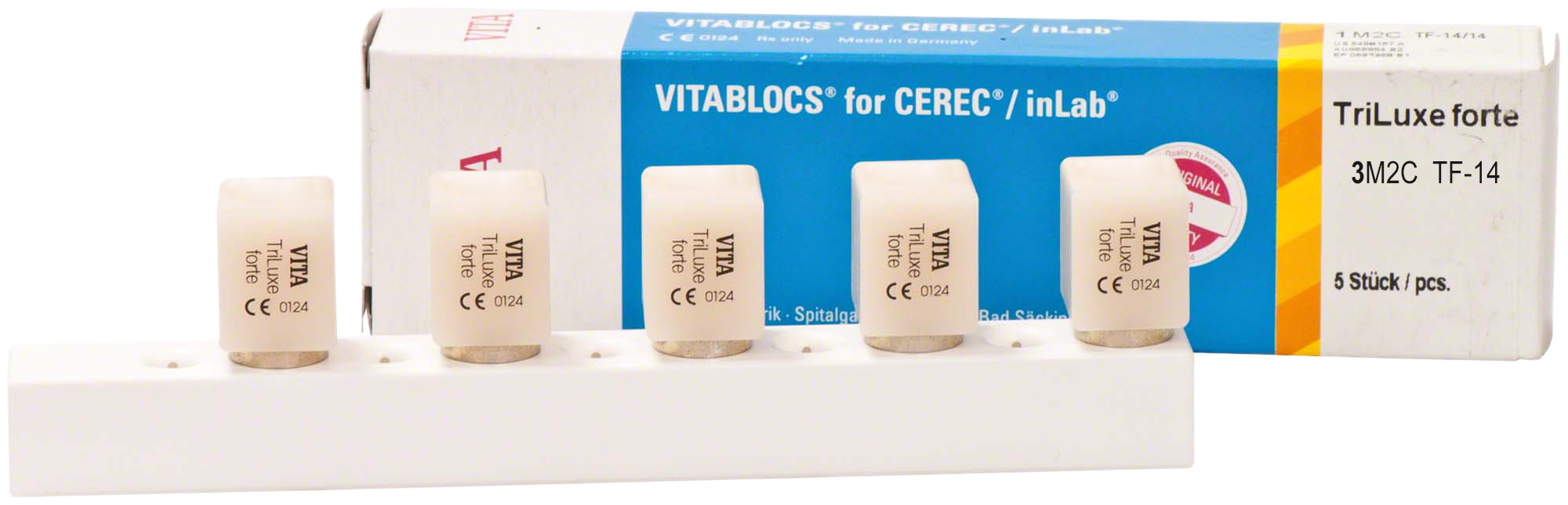 Блоки VITABLOCS TriLuxe forte для CEREC/inLab (5 шт) Vita