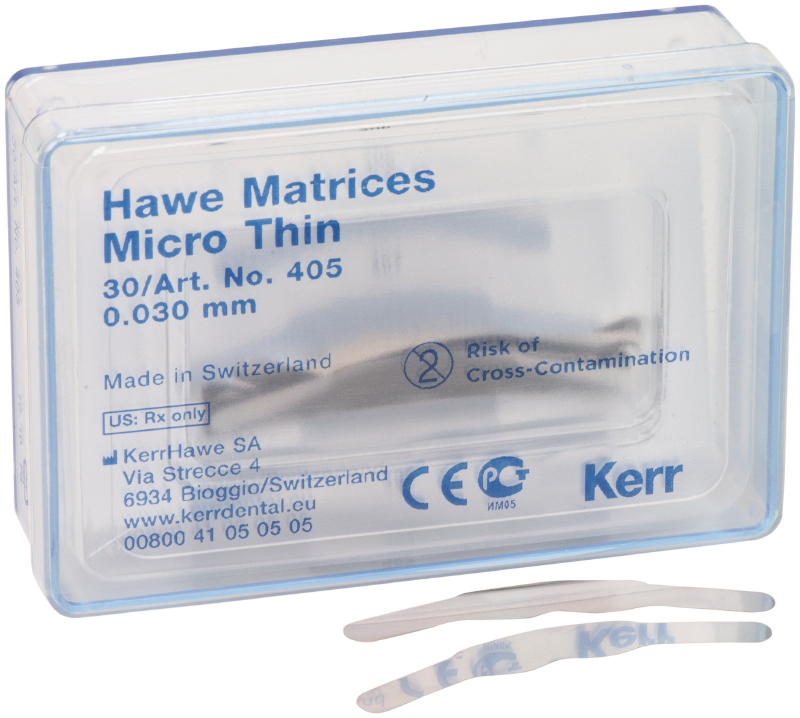 Матрицы Hawe Matrices micro-thin (30 шт) Kerr