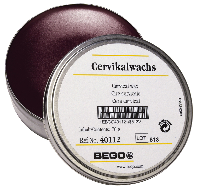 Воск пришеечный Cervikalwachs фиолетовый, мягкий (70 г) Bego 40112