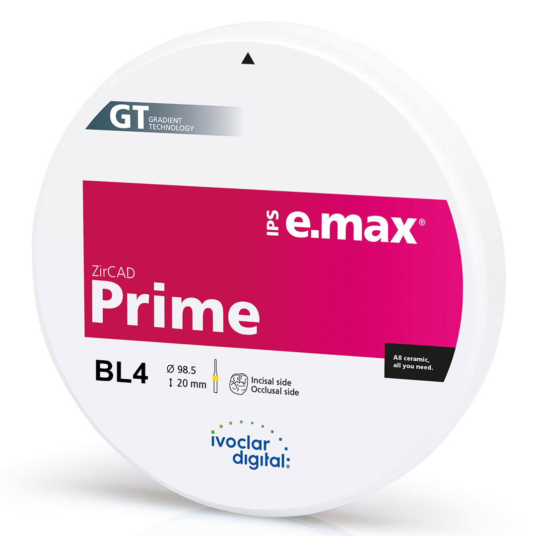 Диск IPS e.max ZirCAD Prime 98,5-20 (1 шт) Ivoclar
