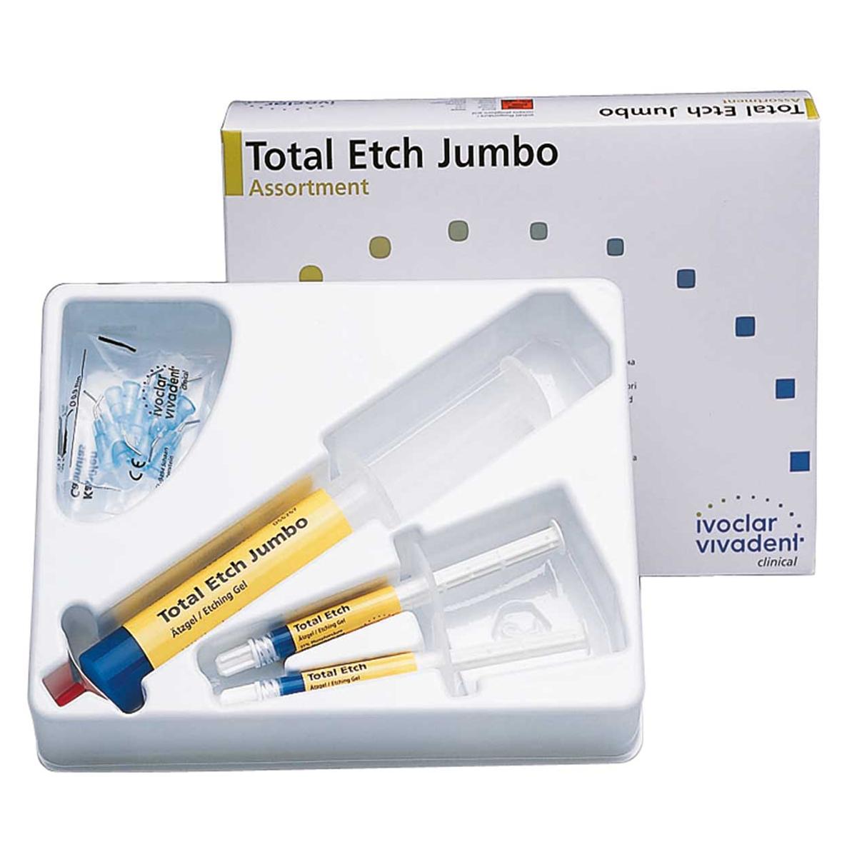 Гель 37% фосфорн.кислоты Total Etch Jumbo Assortment (30 г, 2х2 г, аксессуары) Ivoclar 558530